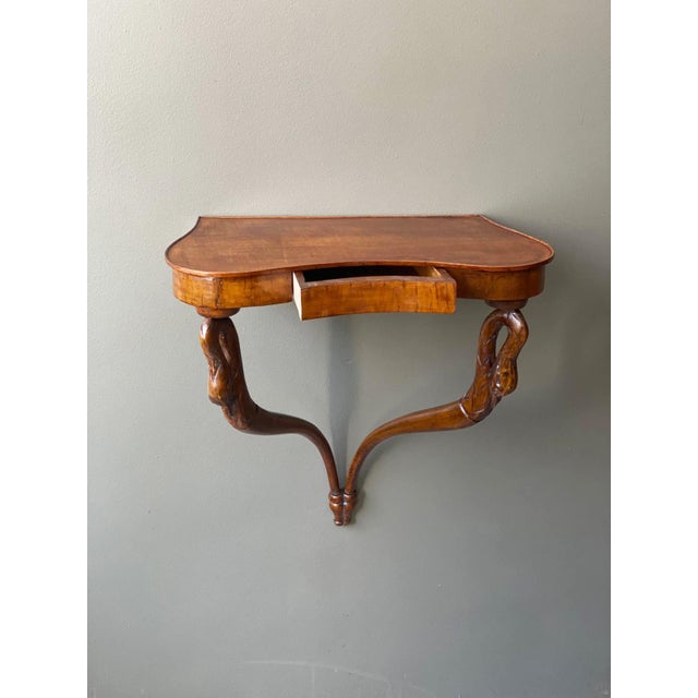 Wall Mounted Console Tables or Nightstands attributed to Guglielmo Ulrich, 1950s, Set of 2 For Sale - Image 5 of 9
