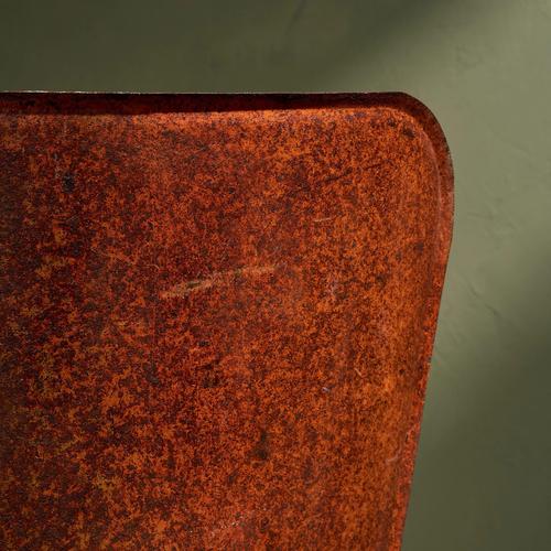 Postmodern Steel Side Chair, Italy For Sale - Image 6 of 10