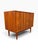 Danish Teak Four-Drawer Dresser | Arne Vodder | Sculpted Pulls & Finished Back | C. 1960s, Attributed For Sale - Image 11 of 13