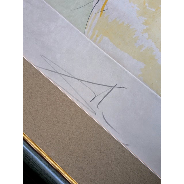 1970s Salvador Dali, Horse Who Wanted to Take Revenge on the Deer, 1974, Drypoint Etching and Stencil, Framed For Sale - Image 5 of 14