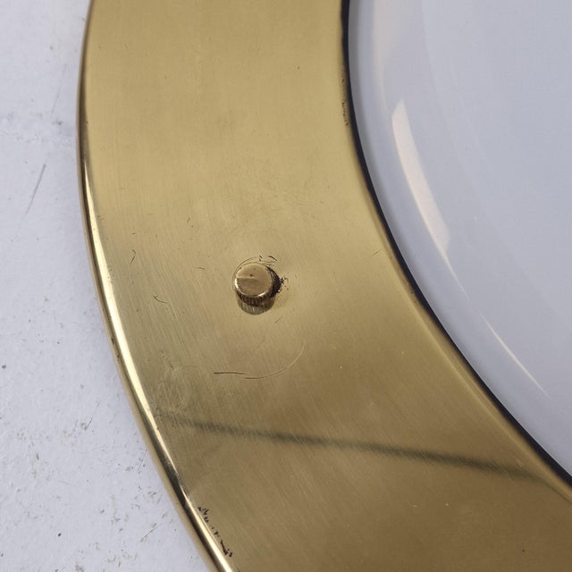 Gold Model LSP6 Tommy Flush Mount attributed to Luigi Caccia Dominioni for Azucena, 1960s For Sale - Image 8 of 11