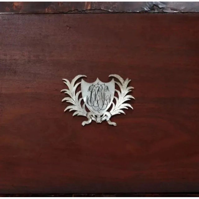 Antique French Louis XVI Olive Wood Sewing Box Jewel Chests Circa 1800 For Sale - Image 9 of 11