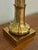 Tyndale Vintage Tyndale Sculptural Lotus Brass Table Lamp, Rewired For Sale - Image 4 of 7