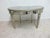 1990s Bassett Venetian Mirrored Ladies Vanity Writing Desk Italian Regency For Sale - Image 9 of 9