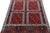 2010s Rug & Kilim’s Yomut Ensi Style Rug in Red and White With Geometric Patterns For Sale - Image 5 of 8