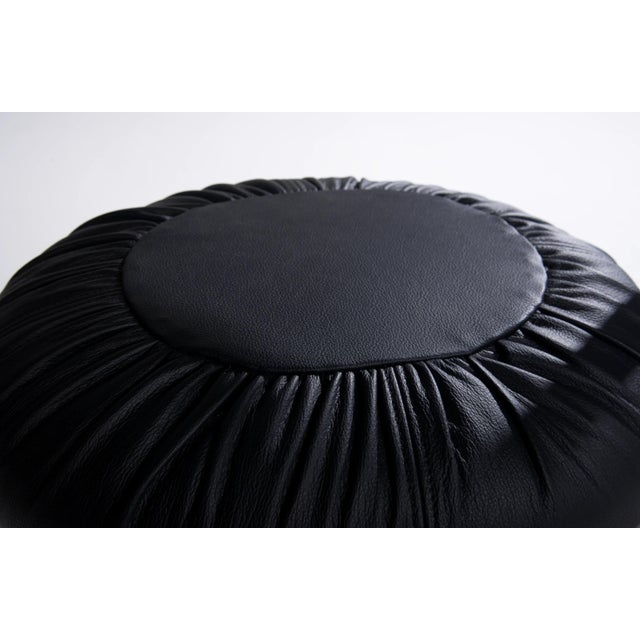 1970s Black Cobra Chairs by Giotto Stoppino, Italy, 1970s, Set of 4 For Sale - Image 5 of 6