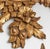 French Country Mid-20th Century French Country Giltwood Five-Light Wall Sconces With Carved Floral and Fruit Decoration - Pair For Sale - Image 3 of 9
