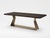 Contemporary Roma Table in Wenge Oak by Andrea Toffanin for Hood - Back & Forth Design For Sale - Image 3 of 5