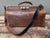 Rustic Vintage Stamped Croco Doctors Bag For Sale - Image 3 of 12