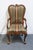 Traditional Thomasville Furniture Kent Park Collection Solid Mahogany Traditional Style Dining Arm Chair 38921 For Sale - Image 3 of 10