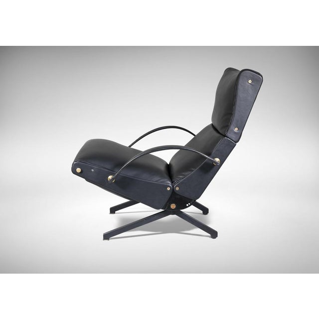 Osvaldo Borsani Vintage P40 Adjustable Armchair by Osvaldo Borsani for Tecno, 1956 For Sale - Image 4 of 9