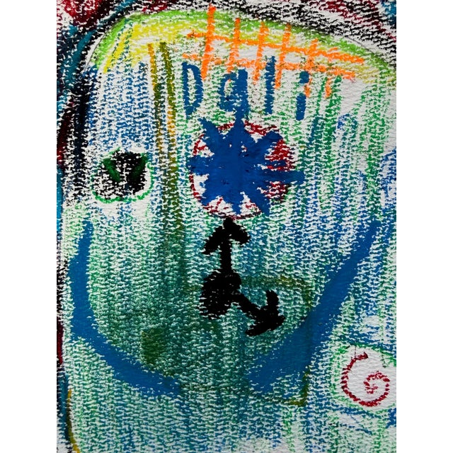 “Portrait of Salvador Dalí” by Matthew Lee Medium: Oil pastel and mixed media on professional artist paper Dimensions: 9"...