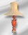 Red Late 19th Century Victorian Porcelain Table Lamp For Sale - Image 8 of 14