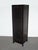 Vintage Black Tall Chest of Drawers Chinese Ebonized Lingerie Dresser For Sale - Image 12 of 15
