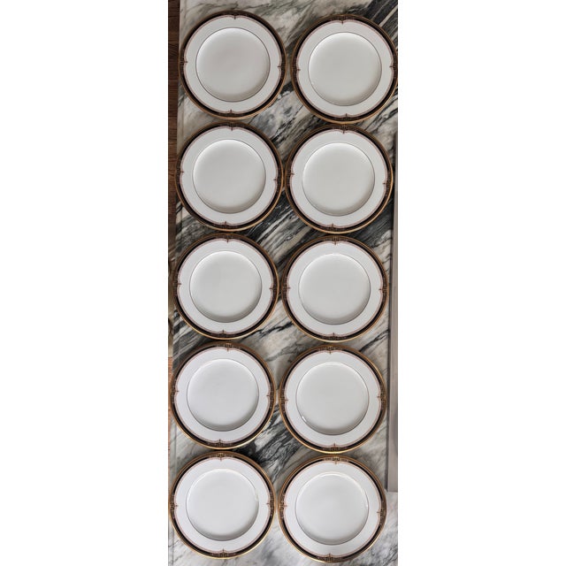 Ceramic Estate Noritake Gold & Sable Fine China Set - 52 Pieces For Sale - Image 7 of 15