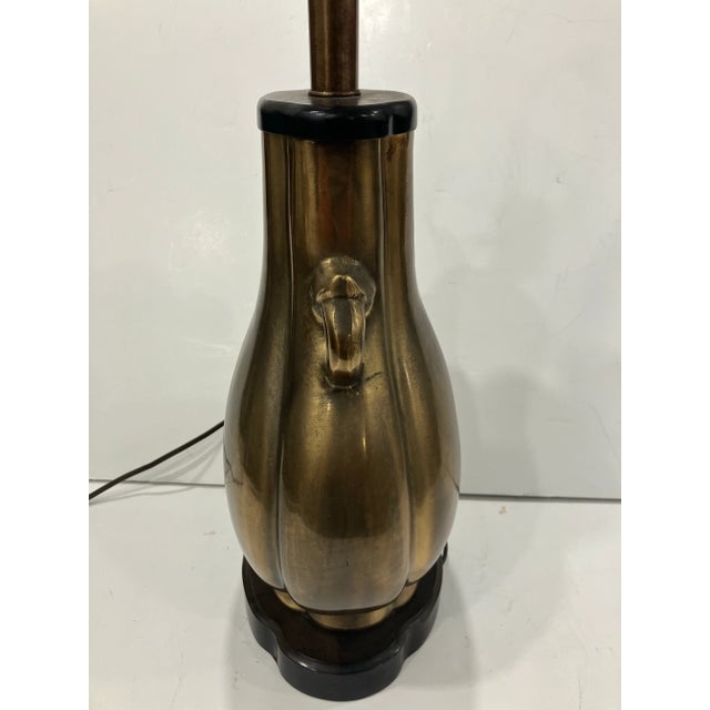 80’s Frederick Cooper Lamp For Sale In Boston - Image 6 of 10