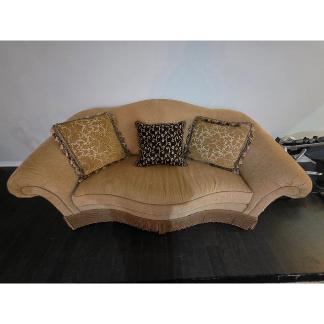 Textile Century Designs Formal Couch For Sale - Image 7 of 8