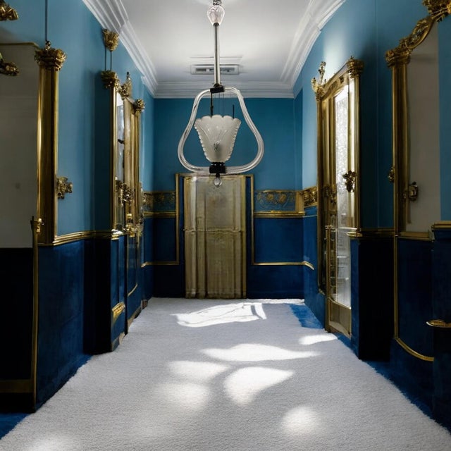 Murano Glass Pendant, 1950s For Sale - Image 11 of 13