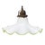 Mid-Century Modern French Opaline Glass Pendant Light For Sale - Image 6 of 6