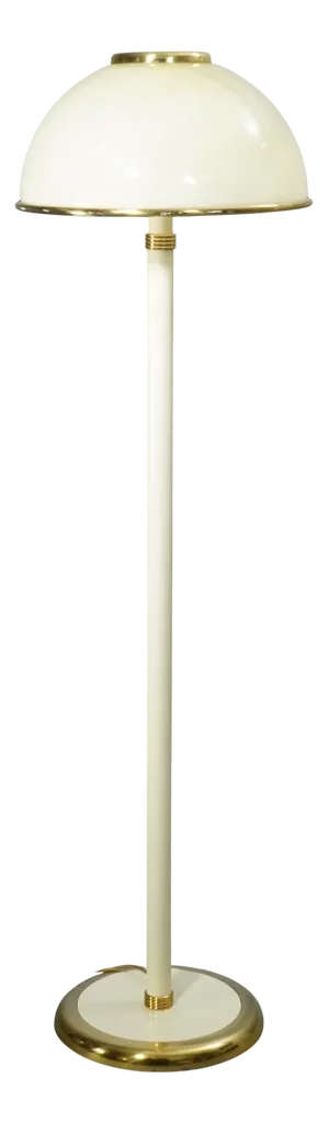 Vintage Italian Floor Lamp in Murano Glass by F. Fabbian, 1970s