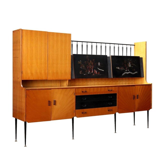 Metal & Brass Mobile Sideboard, 1960s For Sale - Image 15 of 15