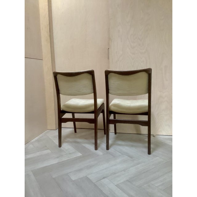 Set of Scandinavian Dining Chairs in Teak, 1960s For Sale - Image 5 of 9