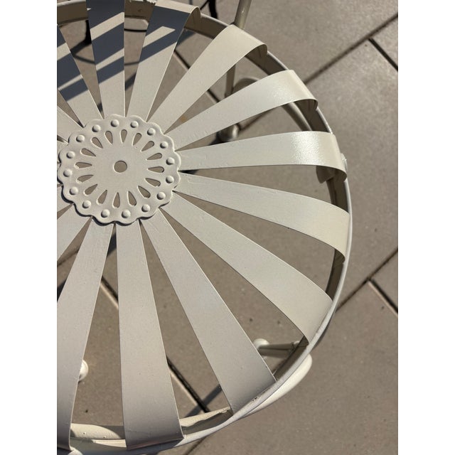 Francois Carre 1950's Francois Carre Garden Patio Chair For Sale - Image 4 of 12