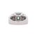 2020s 4.17 Carat Colombian Emerald & Diamond Unisex White Gold Ring, Size 7.25 For Sale - Image 5 of 13