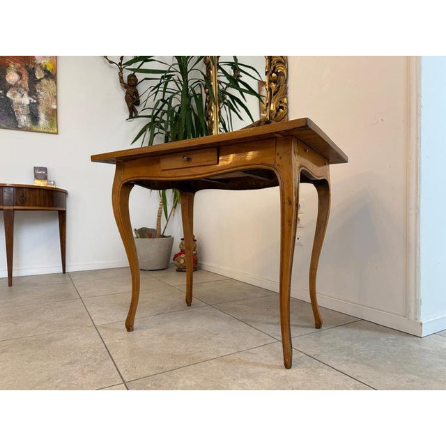 Small Biedermeier Table in Marquetry For Sale - Image 6 of 10