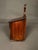 French 19th Century French Walnut Salt Box With Burl Walnut Drawer, Lift Lid & Brass, Circa 1820 For Sale - Image 3 of 11