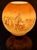 Metal Rare Antique Victorian Gone With the Wind Lamp Matching Hand-Painted Companion Shades For Sale - Image 7 of 15
