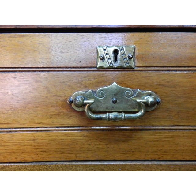 Brown Victorian Walnut Chest of Drawers from Blyth and Sons For Sale - Image 8 of 18