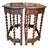 On offer is an exquisite pair of Jacobean Revival console tables, meticulously crafted by a legendary American furniture...