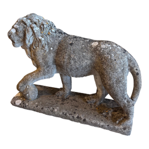 20th Century Medici Lion Style Garden Statue