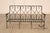 Mid 20th Century Vintage Wrought Iron Scrollwork Garden Bench For Sale - Image 5 of 18