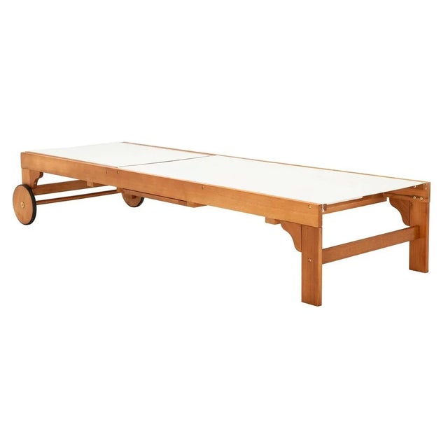 Ralden Sunlounger - Natural/Beige For Sale - Image 10 of 10