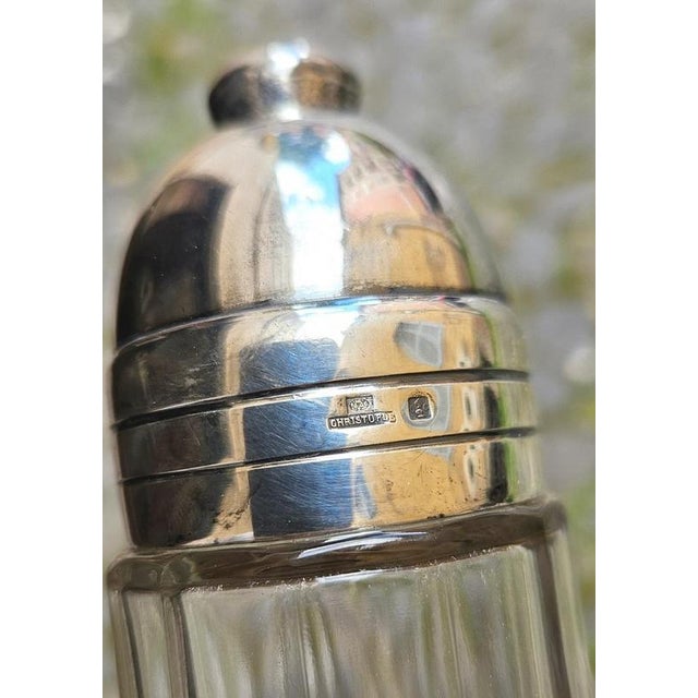 Metal Art Deco Sugar Shaker from Christofle, France, 1930s For Sale - Image 7 of 8