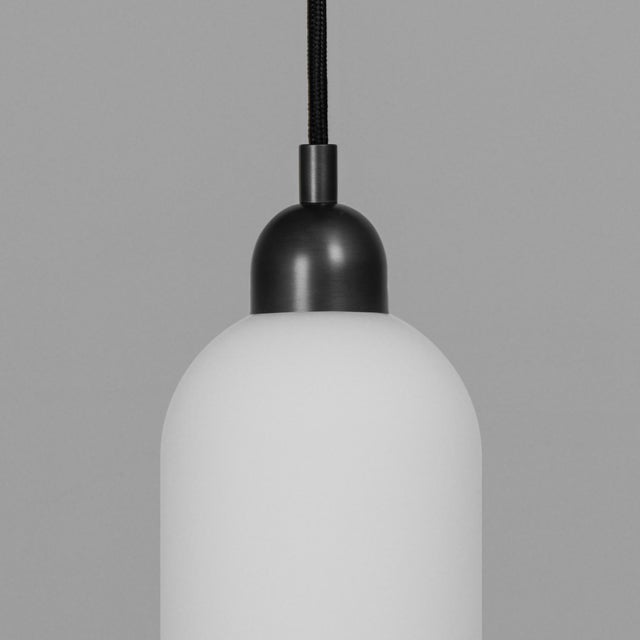 White Odyssey Single Pendant Large For Sale - Image 8 of 12