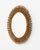 1960s Vintage Round Wall Mirror in Bamboo and Rattan by Franco Albini, 1960s For Sale - Image 5 of 13