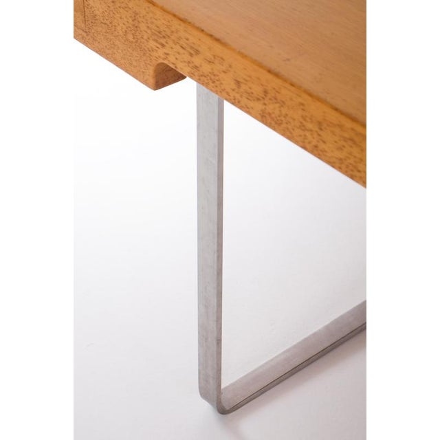 JH 810 Oak Desk attributed to Hans J. Wegner, Denmark, 1970s For Sale - Image 9 of 15