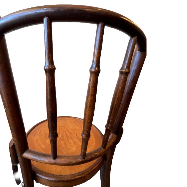 Wood Pair of Early 20th Century Thonet Bentwood Cafe Chairs For Sale - Image 7 of 7