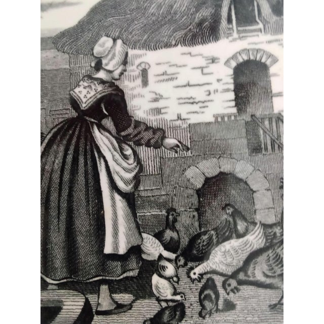 French Plate Called " Talking Plate" 19th Century Chairish