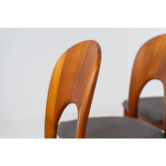 1960s Morten Dining Chairs by Niels Koefoed, Set of 6 For Sale - Image 5 of 11