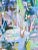 Contemporary "Monet Lily Pond " Monumental Landscape Oil Painting For Sale - Image 3 of 9