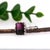 3.2ct Bi-Color Tourmaline Ring W Natural Diamond Accents in 14k Solid Gold, Size 6.75 For Sale - Image 4 of 7