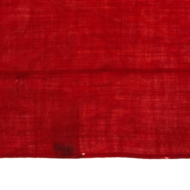 Mid 20th Century Oversize Vintage Wool British Red Ensign Flag With Union Jack For Sale - Image 5 of 7