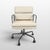 Mid-Century Modern Eames Aluminum Group Soft Pad Management Chair by Herman Miller – Ivory Leather For Sale - Image 3 of 11