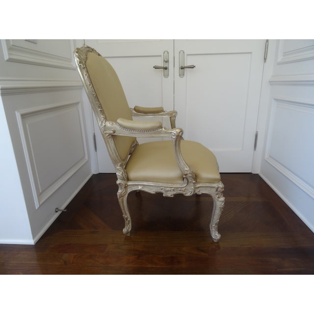 Traditional Dennis & Leen Fairchild Fauteuil Chair For Sale - Image 3 of 7