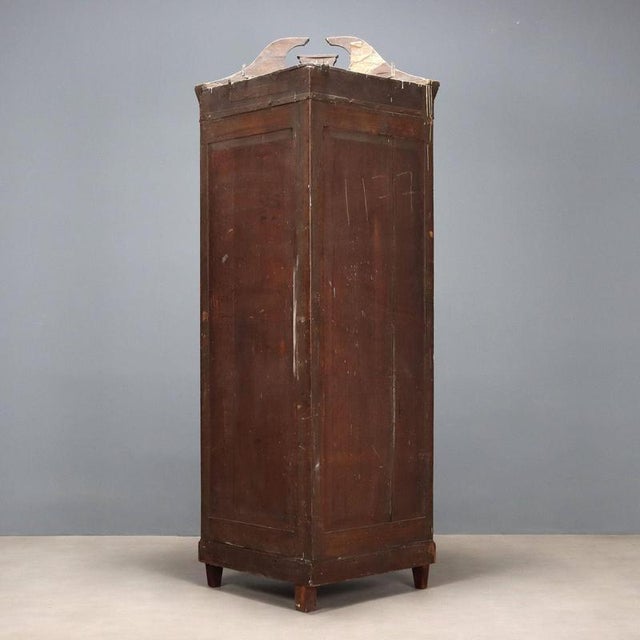Dutch Mahogany Corner Cabinet For Sale - Image 13 of 14
