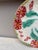 French Majolica Red Flowers Plate Salins, Circa 1890 For Sale - Image 4 of 5